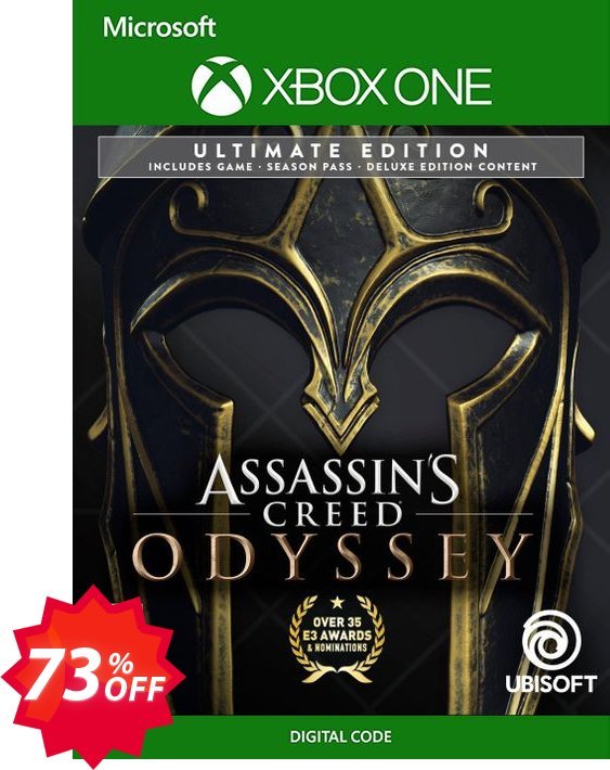 Assassin's Creed Odyssey - Ultimate Edition Xbox One, UK  Coupon code 73% discount 