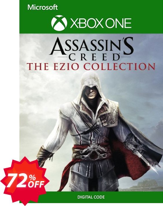 Assassin's Creed Ezio Collection Xbox One, EU  Coupon code 72% discount 