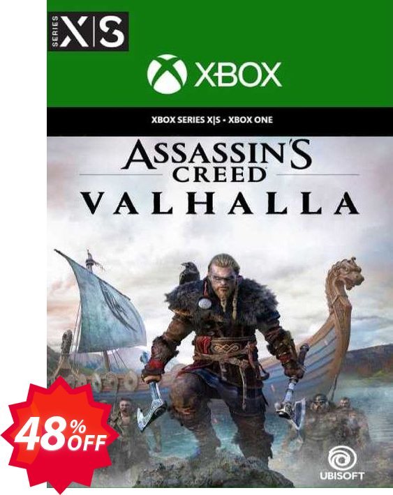 Assassin's Creed Valhalla Xbox One/Xbox Series X|S, EU  Coupon code 48% discount 