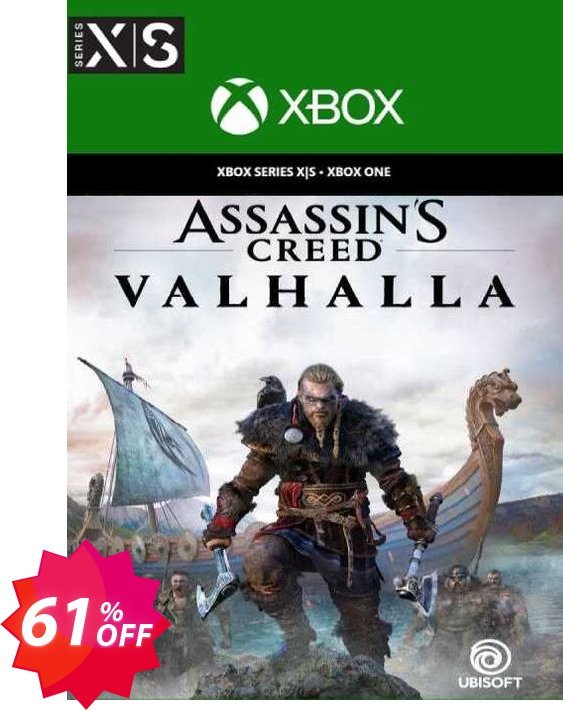 Assassin's Creed Valhalla Xbox One/Xbox Series X|S, US  Coupon code 61% discount 