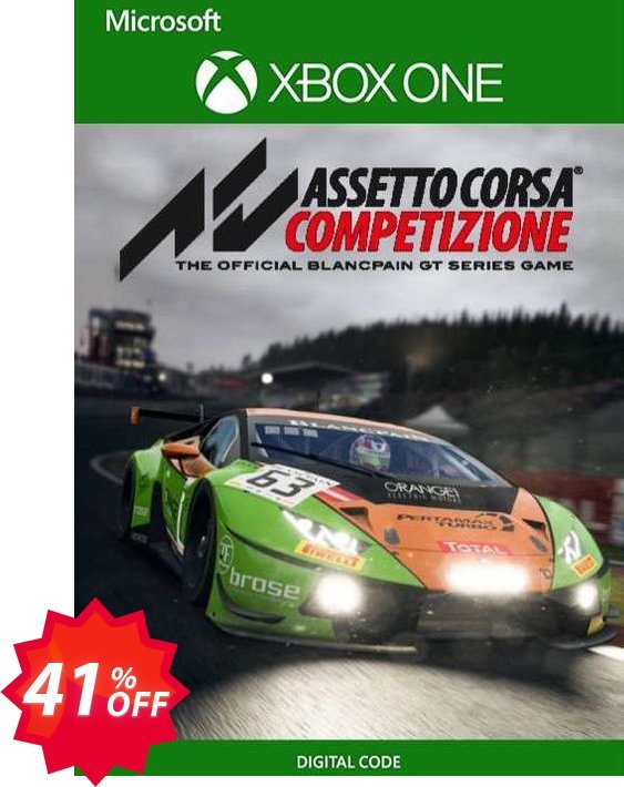 Assetto Corsa Competizione Xbox One, UK  Coupon code 41% discount 