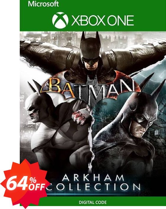 Batman: Arkham Collection Xbox One, EU  Coupon code 64% discount 
