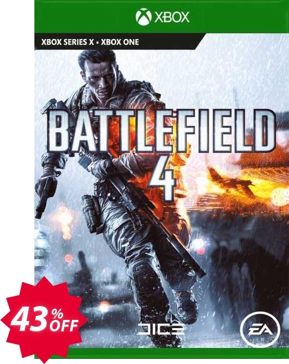 Battlefield 4 Xbox One, UK  Coupon code 43% discount 