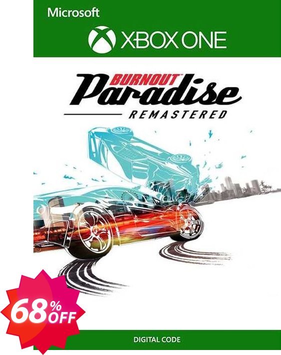 Burnout Paradise Remastered Xbox One, UK  Coupon code 68% discount 