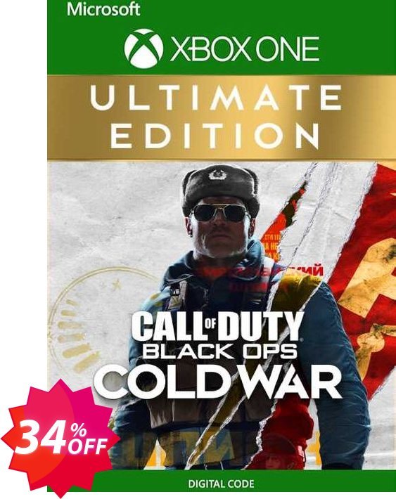 Call of Duty: Black Ops Cold War - Ultimate Edition Xbox One, EU  Coupon code 34% discount 