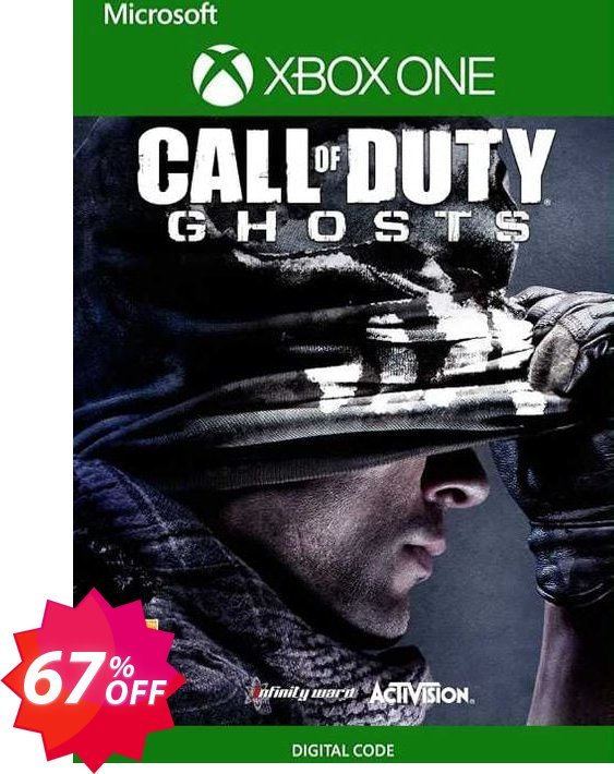 Call of Duty Ghosts Xbox One, UK  Coupon code 67% discount 