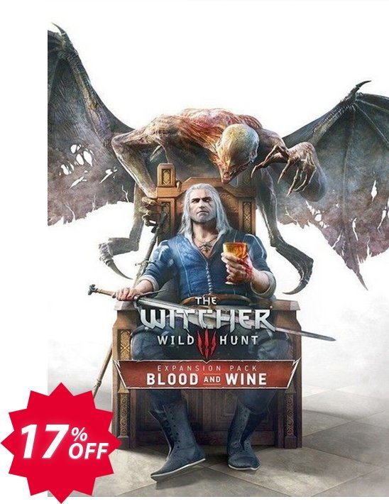 The Witcher 3 Wild Hunt Blood And Wine PC Coupon code 17% discount 