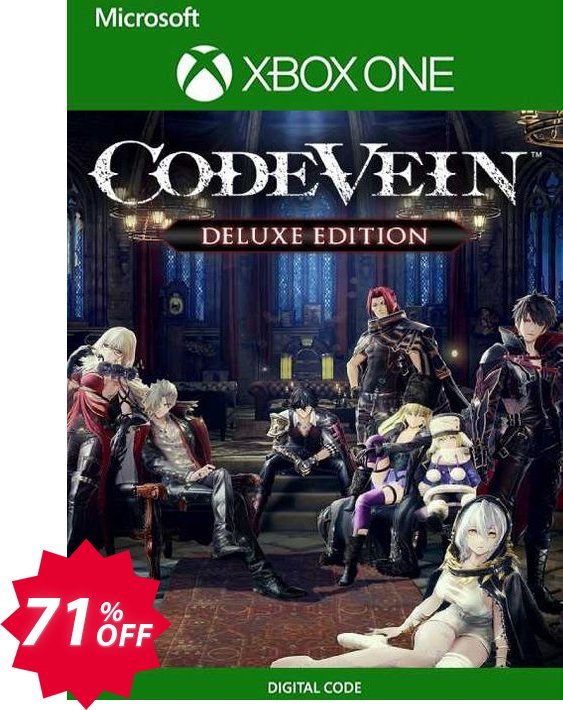 Code Vein: Deluxe Edition Xbox One, UK  Coupon code 71% discount 