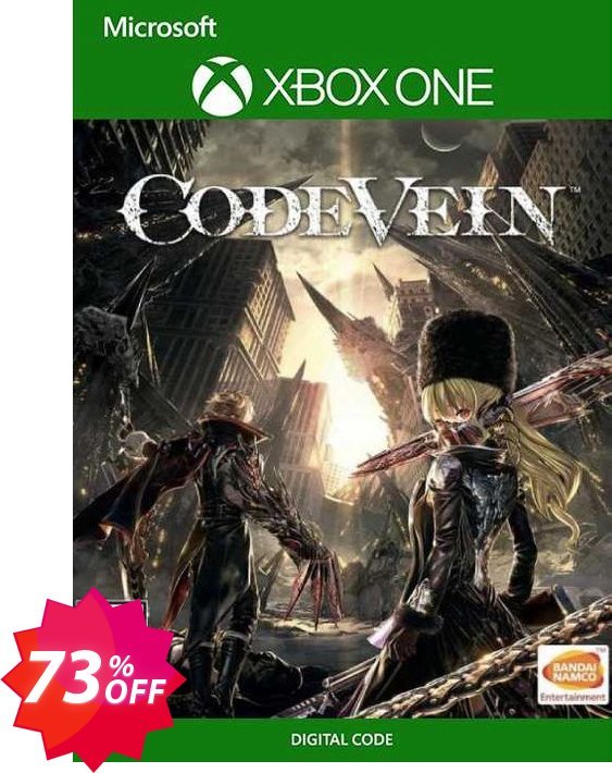 CODE VEIN Xbox One, UK  Coupon code 73% discount 