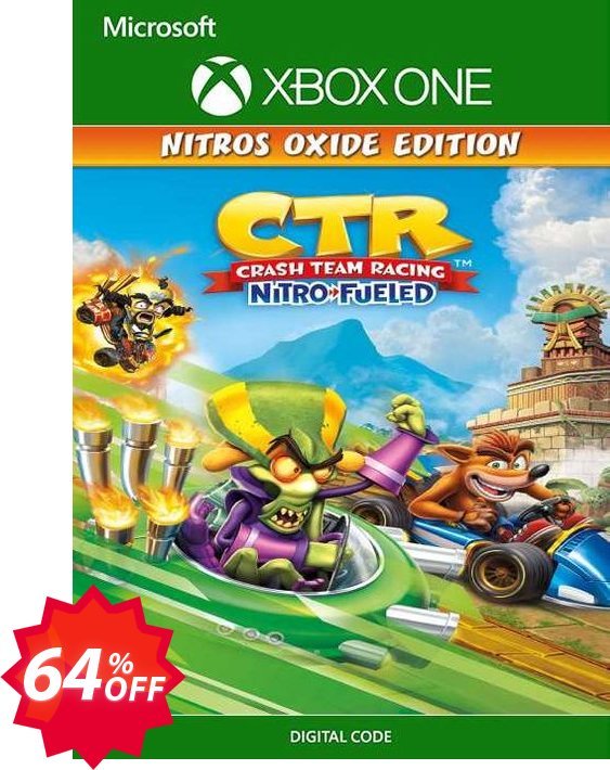 Crash Team Racing Nitro-Fueled - Nitros Oxide Edition Xbox One, UK  Coupon code 64% discount 