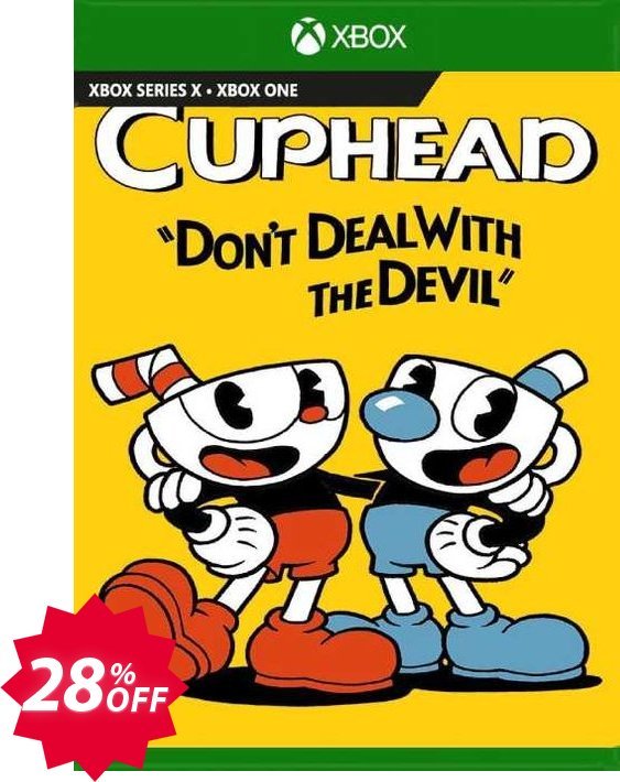 Cuphead Xbox One, UK  Coupon code 28% discount 