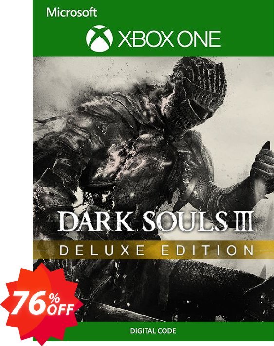 Dark Souls III 3 - Deluxe Edition Xbox One, UK  Coupon code 76% discount 