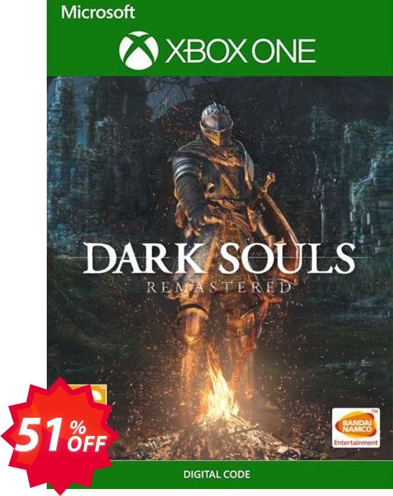 Dark Souls Remastered Xbox One, UK  Coupon code 51% discount 