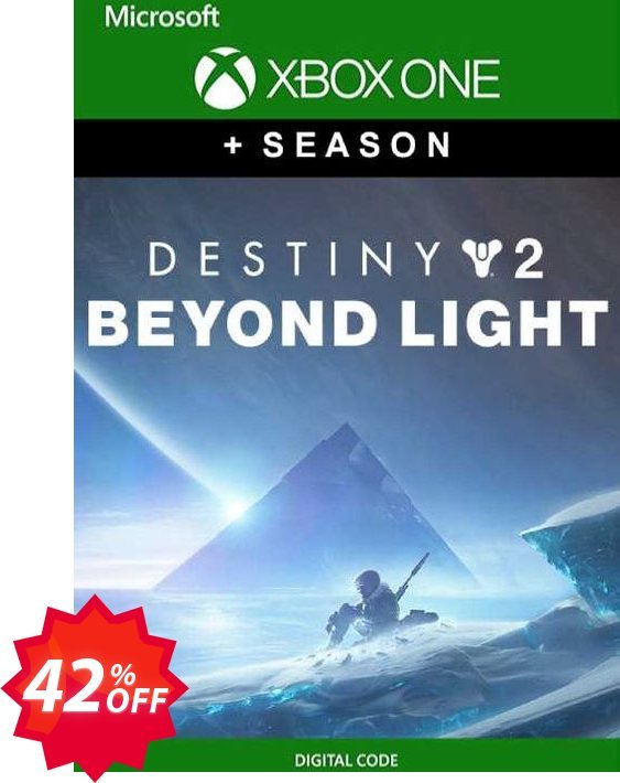 Destiny 2: Beyond Light + Season Xbox One, UK  Coupon code 42% discount 