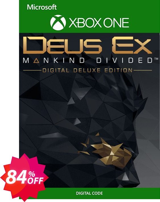 Deus Ex Mankind Divided - Deluxe Edition Xbox One, UK  Coupon code 84% discount 