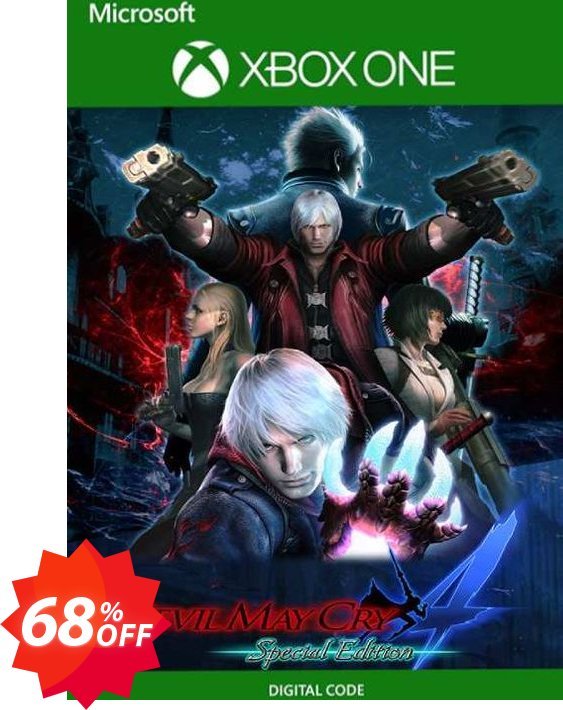 Devil May Cry 4 Special Edition Xbox One, UK  Coupon code 68% discount 