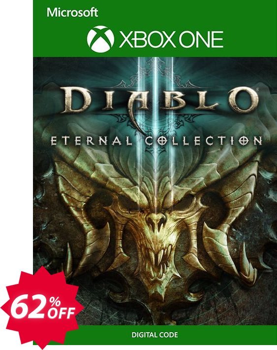 Diablo III 3 Eternal Collection Xbox One, UK  Coupon code 62% discount 