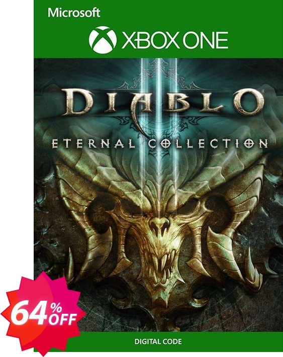 Diablo III 3 Eternal Collection Xbox One, US  Coupon code 64% discount 