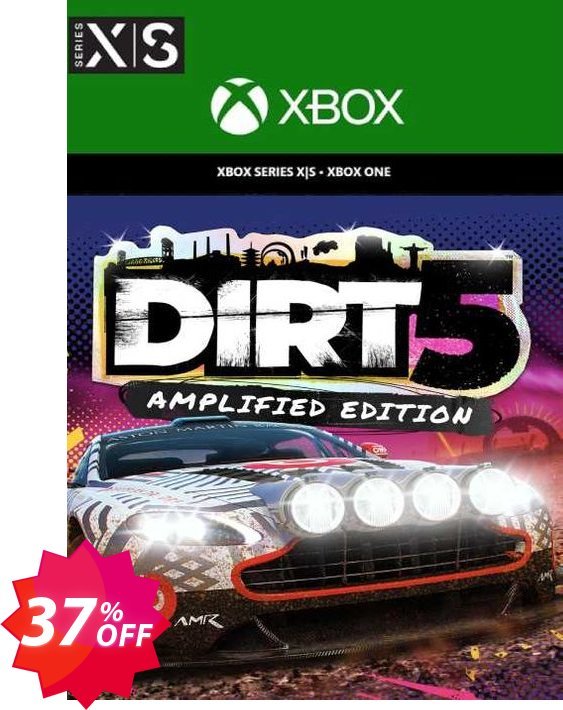 DIRT 5 Amplified Edition Xbox One/Xbox Series X|S, UK  Coupon code 37% discount 