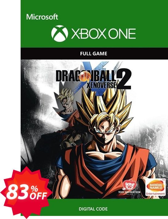 Dragon Ball Xenoverse 2 Xbox One, UK  Coupon code 83% discount 
