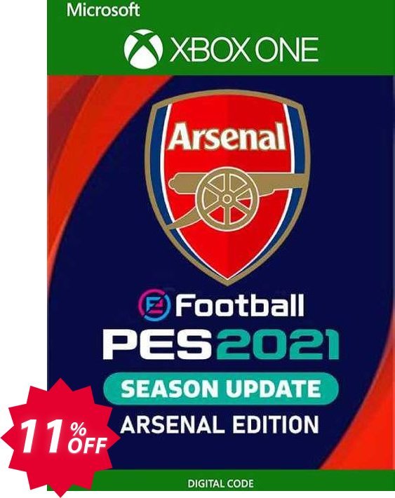 eFootball PES 2021 Arsenal Edition Xbox One, EU  Coupon code 11% discount 