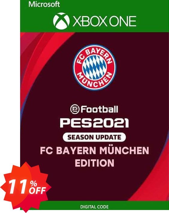 eFootball PES 2021 Bayern München Edition Xbox One, EU  Coupon code 11% discount 