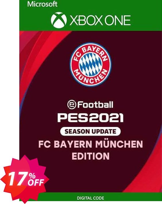 eFootball PES 2021 Bayern München Edition Xbox One, UK  Coupon code 17% discount 