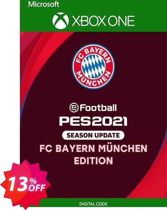 eFootball PES 2021 Bayern München Edition Xbox One, US  Coupon code 13% discount 
