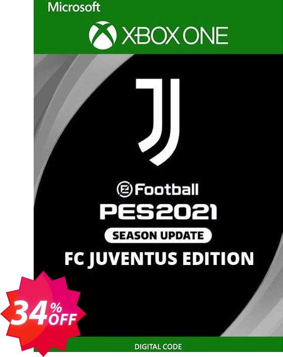 eFootball PES 2021 Juventus Edition Xbox One, UK  Coupon code 34% discount 