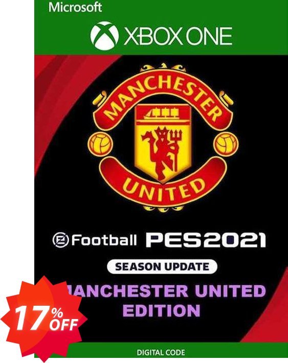 eFootball PES 2021 Manchester United Edition Xbox One, UK  Coupon code 17% discount 