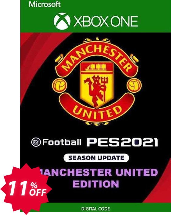 eFootball PES 2021 Manchester United Edition Xbox One, US  Coupon code 11% discount 