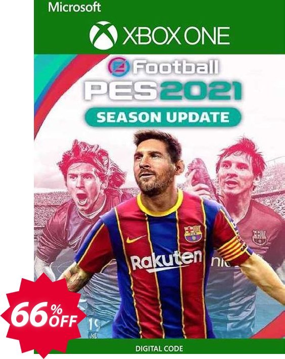 eFootball PES 2021 Xbox One, UK  Coupon code 66% discount 
