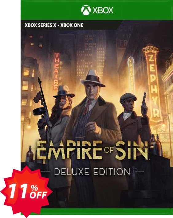 Empire of Sin - Deluxe Edition Xbox One, US  Coupon code 11% discount 