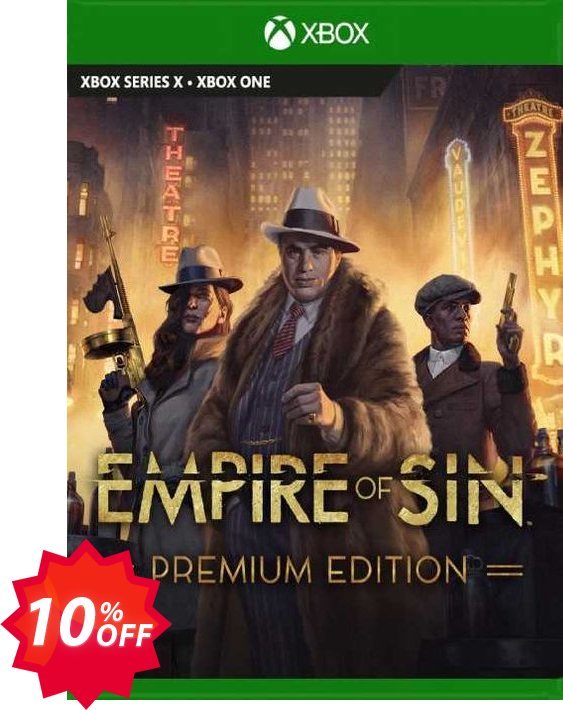 Empire of Sin - Premium Edition Xbox One, EU  Coupon code 10% discount 