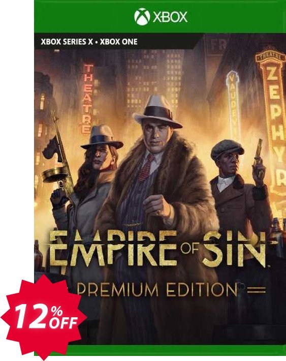Empire of Sin - Premium Edition Xbox One, US  Coupon code 12% discount 