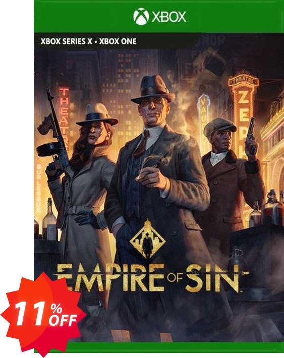 Empire of Sin Xbox One, EU  Coupon code 11% discount 
