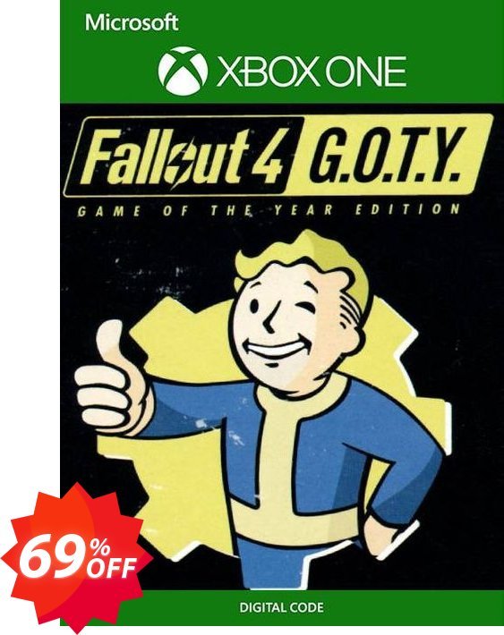 Fallout 4 - Game of the Year Edition Xbox One, EU  Coupon code 69% discount 