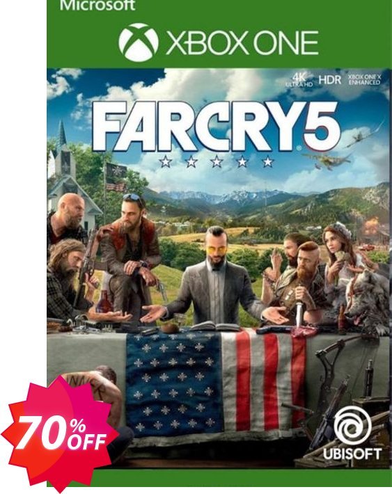 Far Cry 5 Xbox One, EU  Coupon code 70% discount 