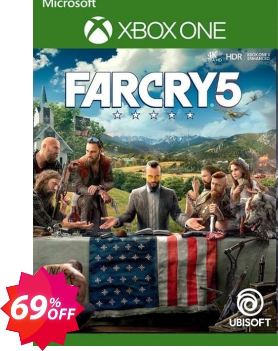 Far Cry 5 Xbox One, US  Coupon code 69% discount 