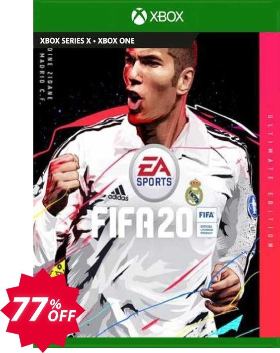 FIFA 20 Ultimate Edition Xbox One, EU  Coupon code 77% discount 