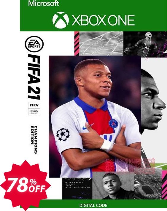 FIFA 21 - Champions Edition Xbox One/Xbox Series X|S, EU  Coupon code 78% discount 
