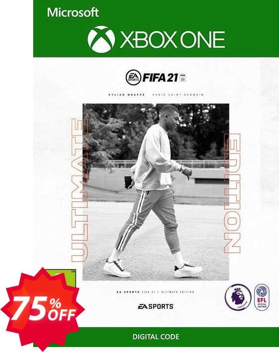 FIFA 21 - Ultimate Edition Xbox One/Xbox Series X|S, EU  Coupon code 75% discount 