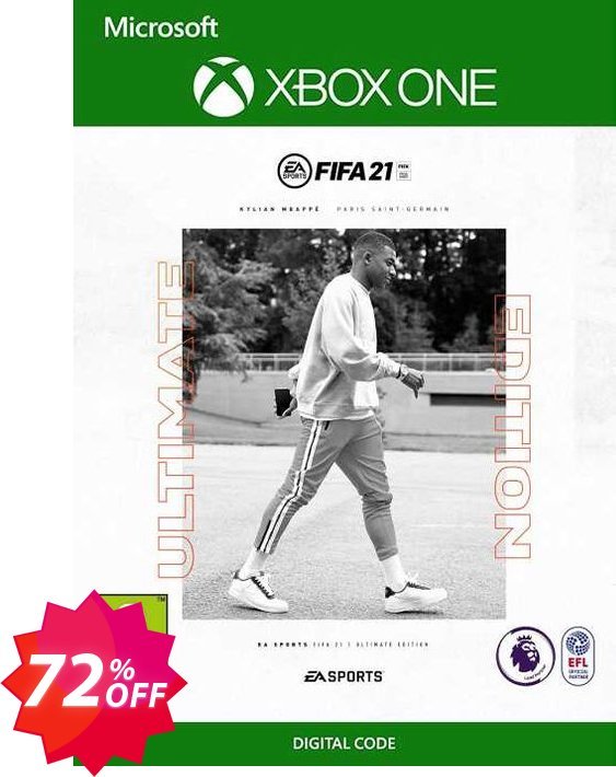 FIFA 21 - Ultimate Edition Xbox One/Xbox Series X|S, US  Coupon code 72% discount 