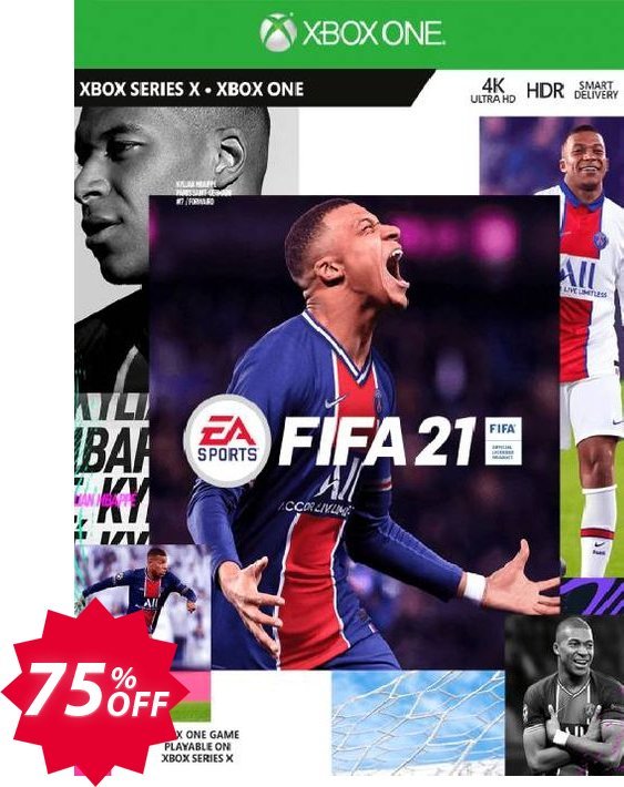 FIFA 21 Xbox One/Xbox Series X|S, EU  Coupon code 75% discount 