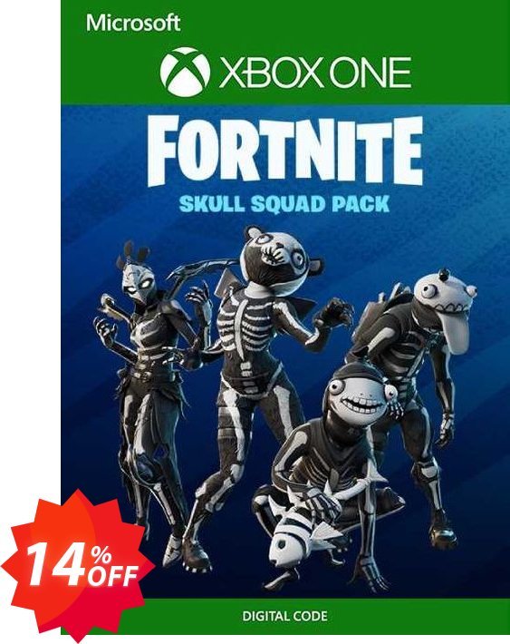 Fortnite - Skull Squad Pack Xbox One, US  Coupon code 14% discount 
