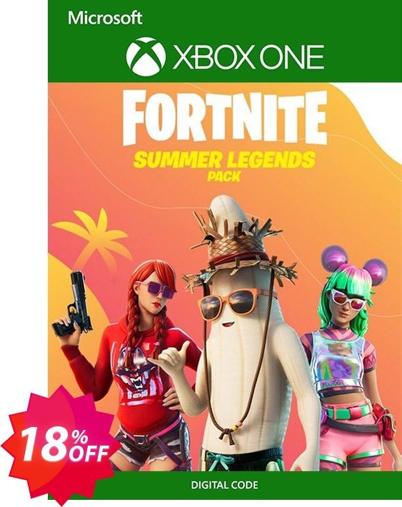 Fortnite - Summer Legends Pack Xbox One, UK  Coupon code 18% discount 