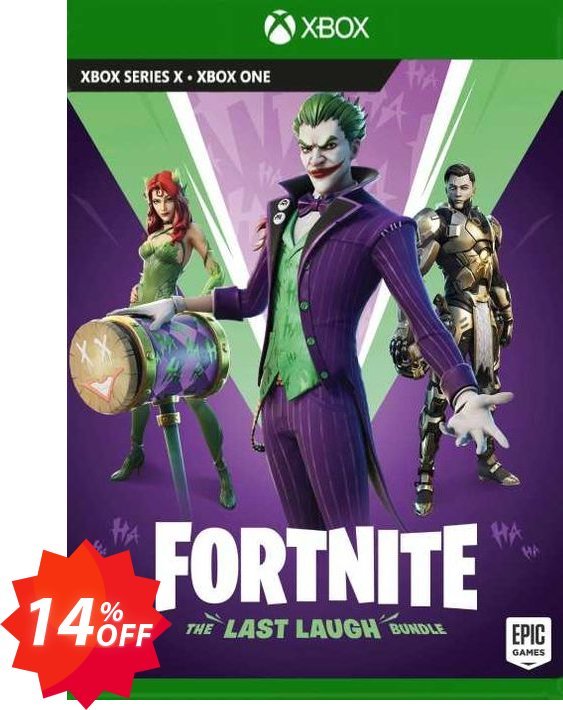 Fortnite: The Last Laugh Bundle Xbox X Coupon code 14% discount 