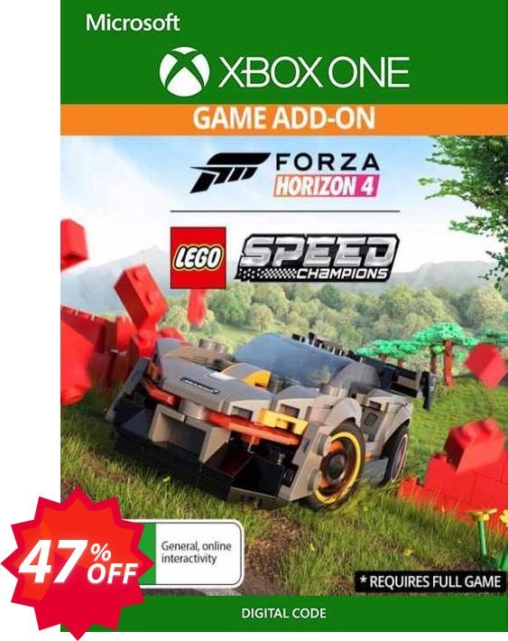 Forza Horizon 4: Lego Speed Champions Xbox One, EU  Coupon code 47% discount 