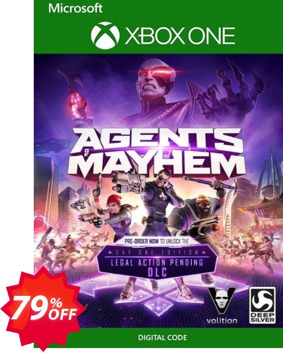 Agents of Mayhem - Total Mayhem Bundle Xbox One, UK  Coupon code 79% discount 