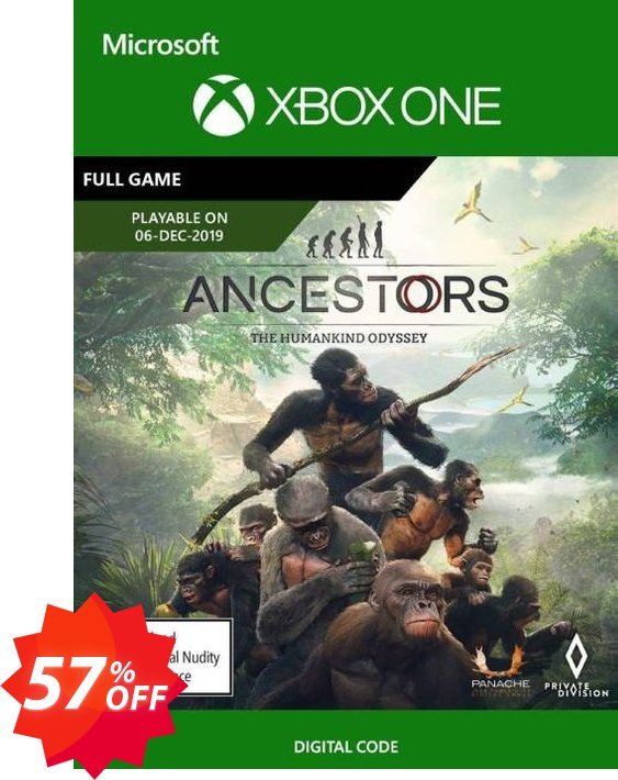 Ancestors: The Humankind Odyssey Xbox One, UK  Coupon code 57% discount 